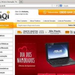 www.taqi.com.br, Site Lojas TaQi