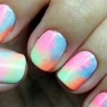Unhas Decoradas com Esponja, Passo a Passo