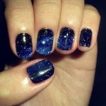 Unhas Galaxy Print: Passo a Passo e Fotos