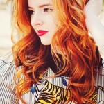 Cabelos Vermelhos com Mechas, Dicas e Fotos