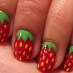Unhas Decoradas com Morangos, Fotos e Dicas de como Fazer