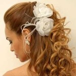 Flores de Tecido para Cabelos, Fotos e Dicas de como Fazer