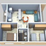 Plantas de Casas com 2 Quartos