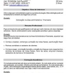 Modelos de Currículos para Imprimir 2014